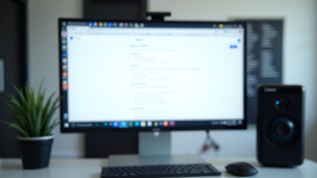 Ecrã de computador com separadores do navegador abertos e painel de programas em execução visível