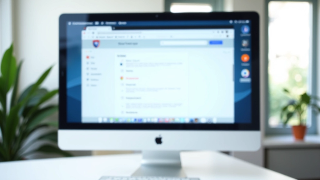 Ecrã de computador moderno com navegador aberto mostrando separadores e barra de endereços